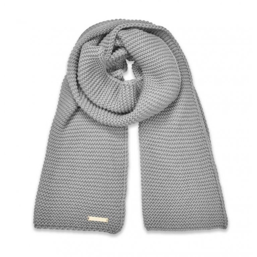 Katie Loxton - CHUNKY KNIT SCARF - GREY - KLS271 - Katie Loxton - Sands Gifts