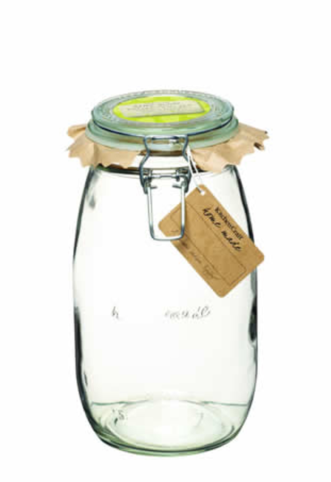Kitchen Craft Home Made Deluxe Glass Preserving Jar 1500ml